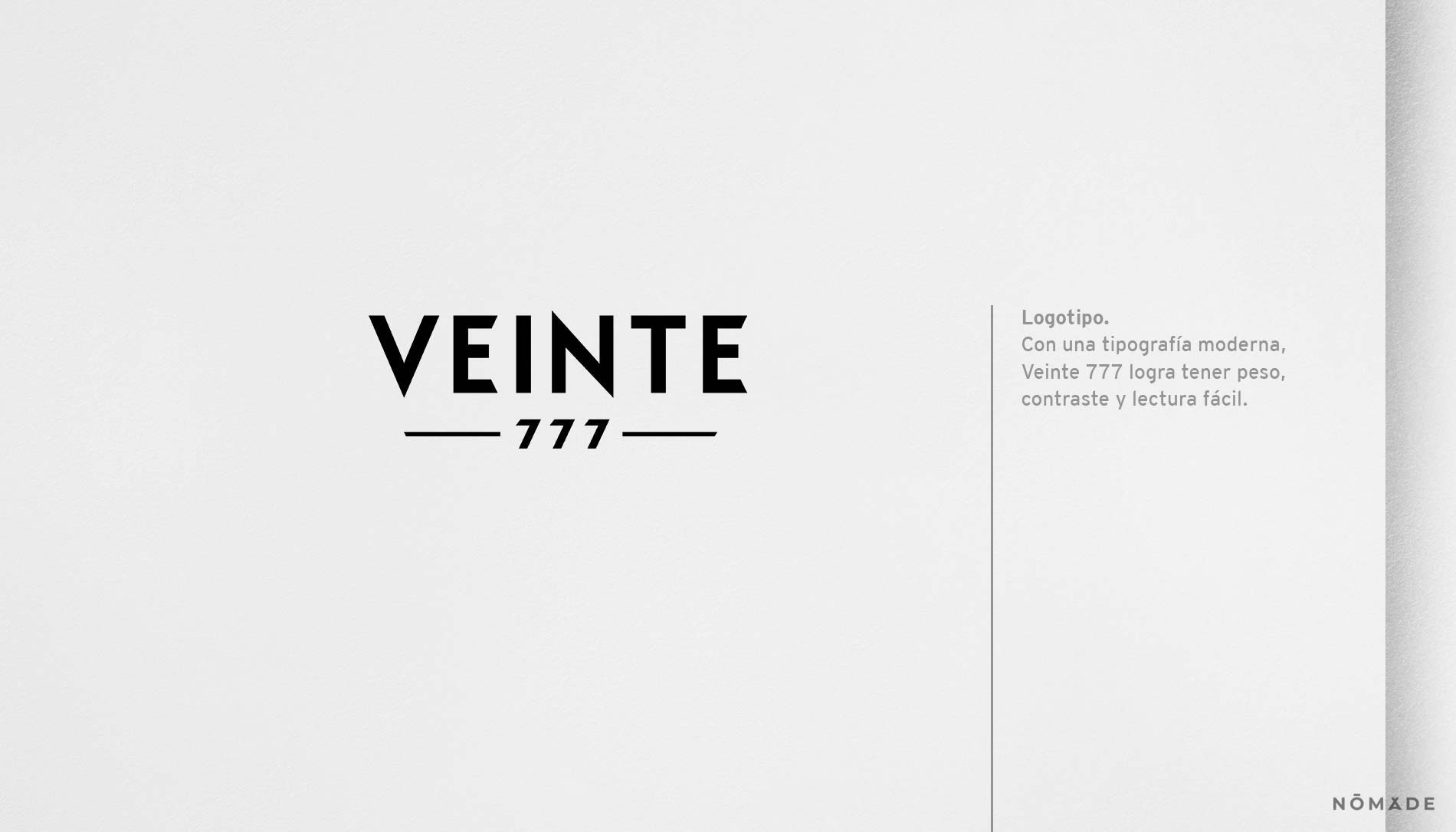Agencia Nómade - Veinte 777